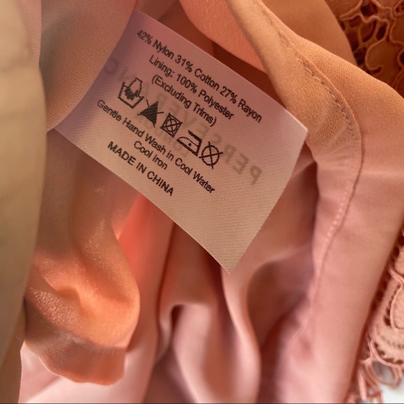 Perseverance London peach Doily Lace peaco… - Picture 8 of 8